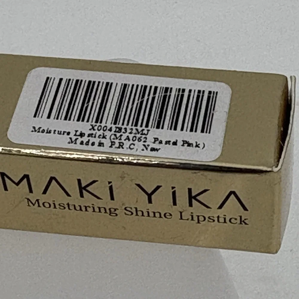 MAKI YIKA Pink Lipstick for Women‎ Moisturizing Shine Lipstick Pastel Pink